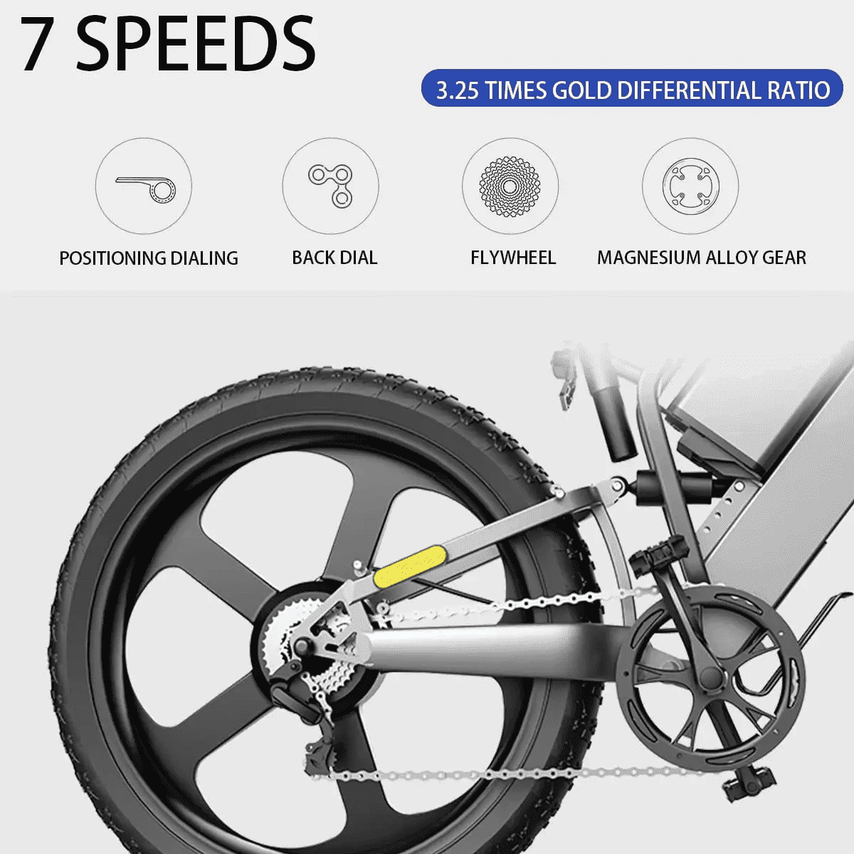 COSWHEEL T26 ELECTRIC BIKE