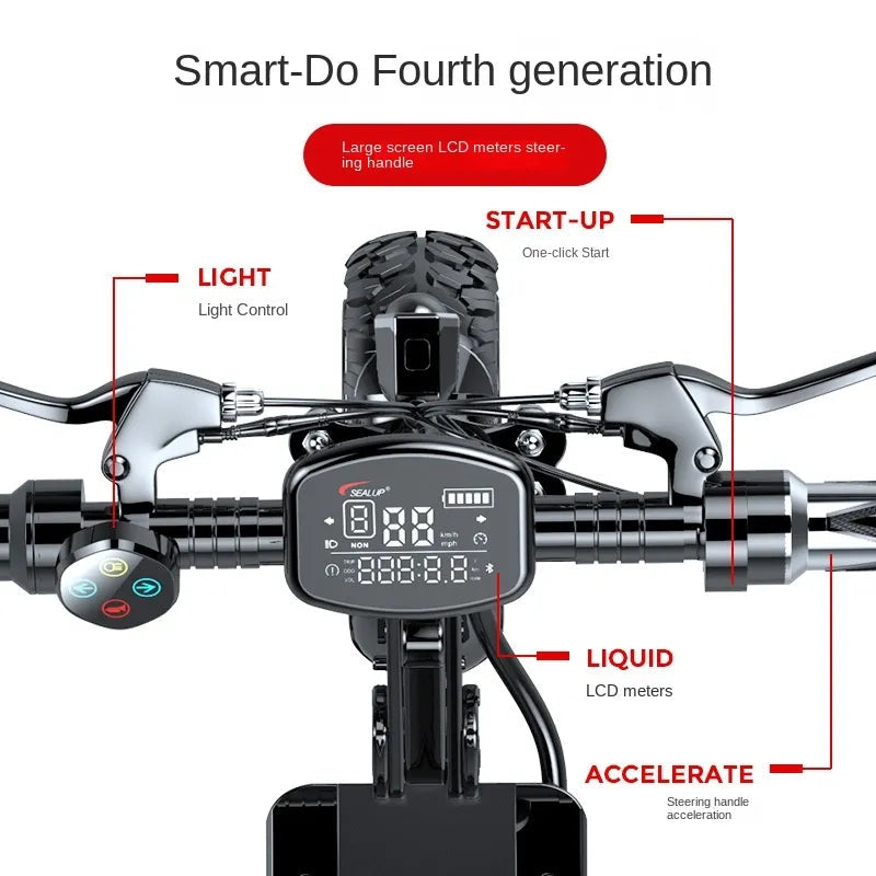 SEALUP S9 ELECTRIC SCOOTER - ScootiBoo