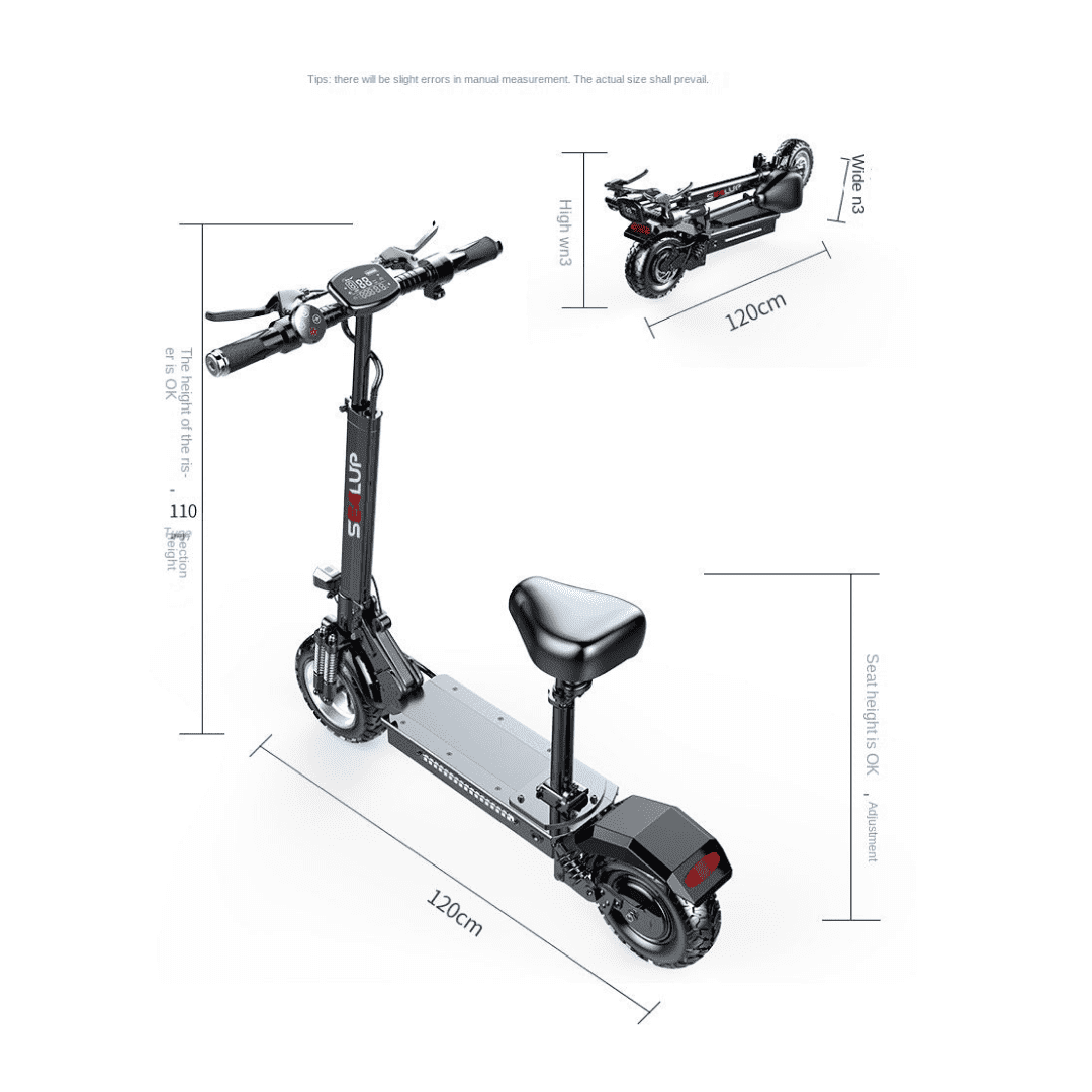 SEALUP S9 ELECTRIC SCOOTER - ScootiBoo