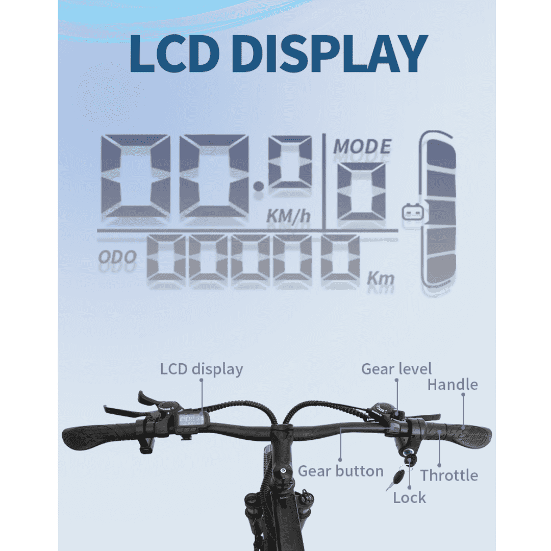 IDOTATA S26 ELECTRIC BIKE - ScootiBoo